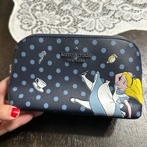 Kate Spade x Disney Alice in Wonderland Makeup Bag